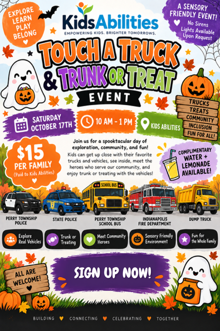 Touch a Truck & Trunk or Treat flyer